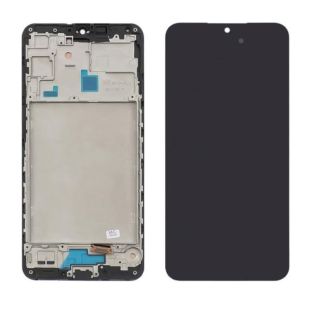 LCD Samsung A16 (4G)/A165 (2024) із чорним тачскрином + корпусна рамка OLED FULL SIZE (M) 