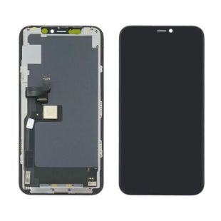 LCD iPhone 11 Pro із чорним тачскрином + дисплейна рамка 60Hz DD-OLED (M) 