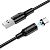 Usb-cable Type-C BOROFONE BX41 Amiable 3A 1m (круглий, magnetic) Black