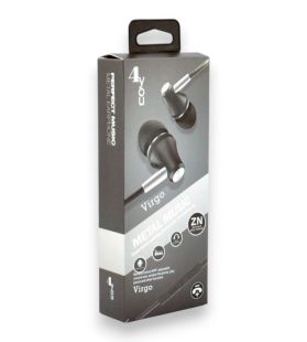 Гарнітура 4you VIRGO (тканинний шнур) black