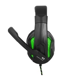 Наушники Gemix N2 (микрофон, мониторы) Black/green