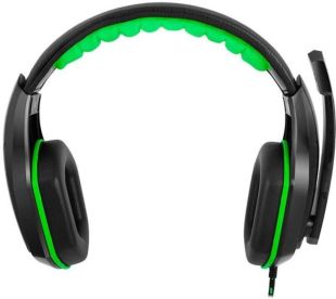 Наушники Gemix X-350 (микрофон, мониторы) Black/green