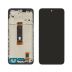LCD Xiaomi Redmi 12 чорним тачскрином + корпусна рамка Service Pack (М) 