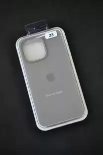 Чохол iPhone 15ProMax Silicon Case original FULL №23 Grey (4you)