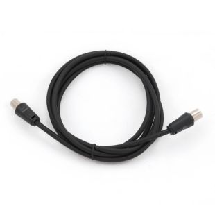 Кабель Gembird CCV-515 (антенный, 1,8 м) Cablexpert черный