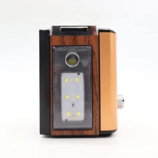 Радиоприемник Golon RX-BT087 (Bluetooth, USB+SD, фонарик) Gold