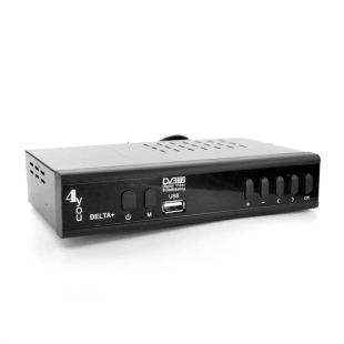 ТВ-Тюнер DVB-T2 4you DELTA+ (Гарантія 12мес, метал, 2usb, GX6705, РРЦ 608грн)