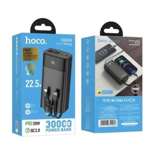 Power Bank 30000mAh HOCO DB89B Element 22.5W Black