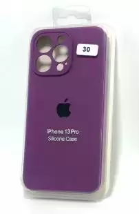 Чохол iPhone 13Pro Silicon Case original FULL Camera № 30 purple ( 4you )