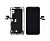 LCD iPhone XS з чорним тачскрином + дисплейна рамка (GX - OLED HARD) (M) 