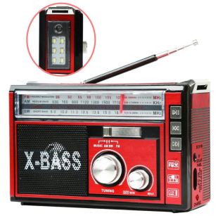 Радіоприймач Golon RX-382 (USB + SD) Red