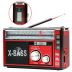 Радіоприймач Golon RX-382 (USB + SD) Red