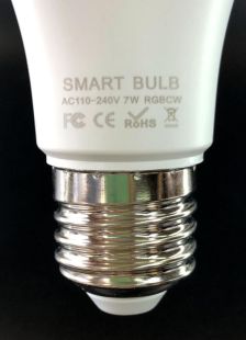 Розумна лампочка Q7 (7W, E27, app control, Timing, Remote Control)
