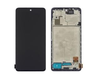 LCD Xiaomi Redmi Note 10 Pro із чорним тачскрином + корпусна рамка OLED (M)