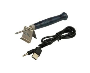 Паяльник USB BAKU BK-460 портативний з підставкою (живлення від USB 5V, 8W) (М) - Ціна Тижня!