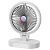 Вентилятор настільний Desktop Fan F16 (АКБ, 3 режими, 180°, Type-C)