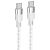 Cable Type-C/Type-C HOCO X99 60W 1m (круглий) Grey