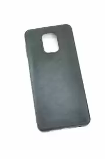 Чохол Xiaomi Redmi Note 9Pro/9Pro max/9s Silicon VESTA Leather black (P1)