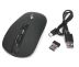Мышь беспроводная 4you M5 black (АКБ, 2.4G+BT, Type C, 6кн, 12мес гарантия )