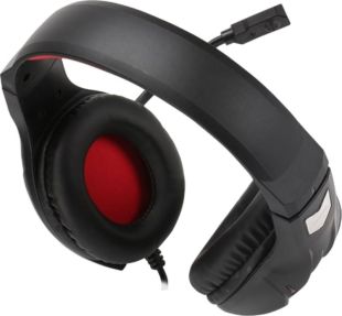 Гарнитура MARVO HG8928 (микрофон, мониторы,LED) Black/red