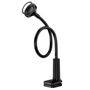 Holder HOCO HD13 Ring Magnetic на прищіпці Black