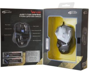 Мышь проводная Gemix W130 (игровая) Black