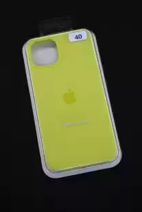 Чохол iPhone 14 Silicon Case original FULL № 40 lemon ( 4you )