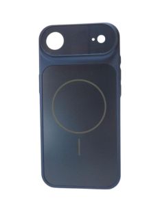 Чехол iPhone 17Air Silicon IPHONE 17 STYLE with MagSafe Navy blue