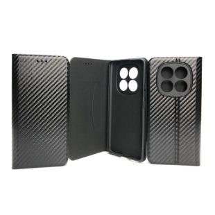 Flip Cover for Xiaomi Redmi Note 14Pro(4G) Fiber Black (4you)