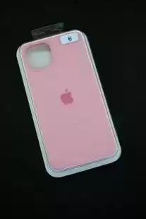 Чохол iPhone 15 Silicon Case original FULL №6 Light pink (4you)
