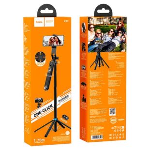 Тримач висувний для Selfi Monopod HOCO K22 Black