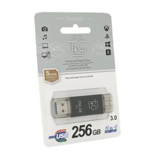 Usb 3.0 256Gb T&G 009 Star series (Type C 2.0) Black