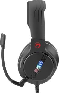 Гарнитура MARVO HG9065 (микрофон, мониторы,LED) Black/red