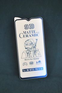 Защитное стекло Xiaomi Redmi 9A / Redmi 9C / Redmi 10A / Redmi A1 Ceramic Film Matte 9D (тех.пак.)