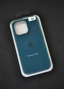 Чохол iPhone 15ProMax Silicon Case original FULL №38 blue cobalt (4you)