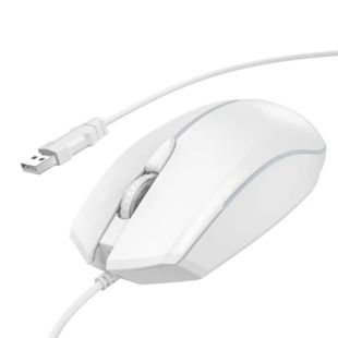 Миша провідна HOCO GM37 White