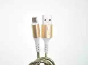 Usb-cable Micro USB 4you Ebro ( 2000mah, метал, золото ) 