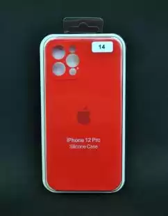 Чохол iPhone 12mini Silicon Case original FULL Camera № 14 red (4you)