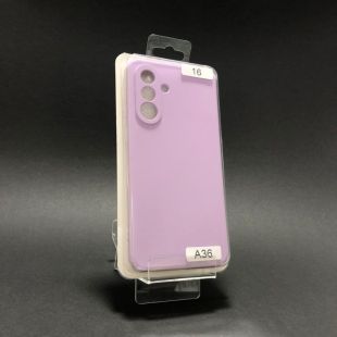 Чохол Samsung A36 Silicon Original FULL №16 Lilac (4you)