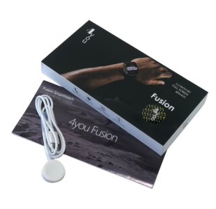 Годинник Smart Watch 4you FUSION (2.2''/385*425/IPS,Дзвінки, Тонометр,Метал, 12міс) Midnight (від 5шт - 5%)