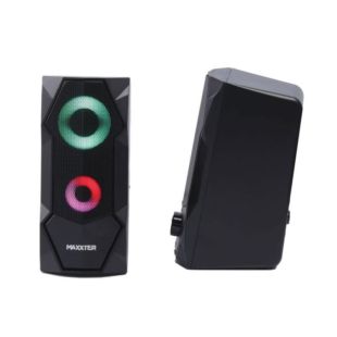 Акустика Maxxter CSP-U002RGB 2.0 (6 Bт) (підсвічування) Black