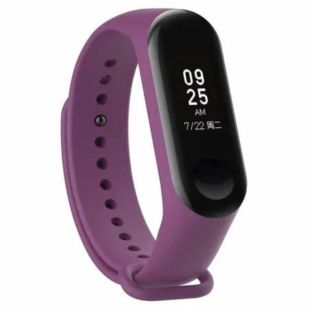 Ремінець на браслет фітнес Xiaomi mi band 5/6/7 Blackberry