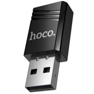 Бездротовий WiFi адаптер Hoco HI38 WiFi4 Black
