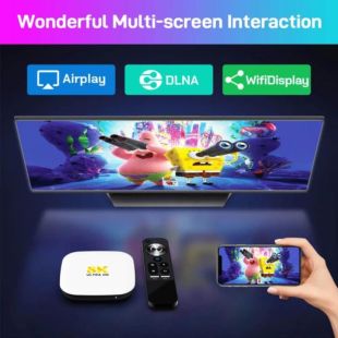 Smart TV H96 Max M2 4/32GB (Android 13, RK3528, 2.4/5G, V5.1)