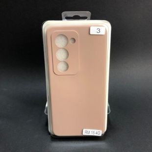 Чохол Xiaomi Redmi 15 4G 171mm Silicon Original FULL №3 Pink sand (4you)