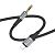 Перехідник HOCO UPA26 Lightning to 3.5 AUX 1m Black