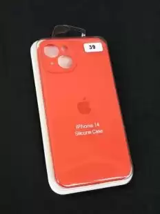 Чохол iPhone 14 Silicon Case original FULL Camera № 39 orange ( 4you )