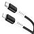 Cable Type-C/iPhone 5 HOCO X82 PD 20W 1m (круглий) Black