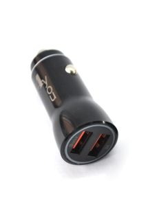 АЗП 4you B2 (total 5A/25W, QC3, Fast Charger, 2 USB, 3.6-12V) black