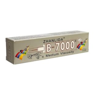 Клей силіконовий Zhanlida B7000 прозорий (110мл, тюбик із дозатором) (М)